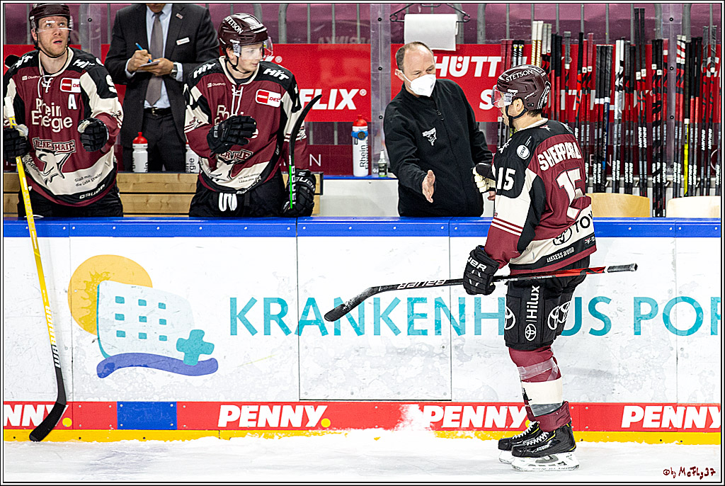 PENNY DEL;  Koelner Haie - Schwenninger Wild Wings; Koeln, 21.03.2021